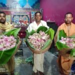 ସ୍ନାନପୂର୍ଣ୍ଣିମା ରେ ୩୦୦୦ ପଦ୍ମଫୁଲ ସହିତ ଦୟନାମାଳ ଅର୍ପଣ କରିଲେ ଭକ୍ତ ରାଧେଶ୍ୟାମ ସାହୁ
