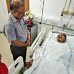 ଆହତ ଡିସିପିଙ୍କୁ ସାକ୍ଷାତ କଲେ ପୋଲିସ ମହାନିର୍ଦ୍ଦେଶକ