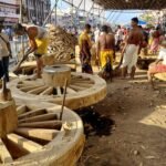 ମହାପ୍ରଭୁ ଙ୍କ ରଥଯାତ୍ରା ନିମନ୍ତେ ରଥ ନିର୍ମାଣ କାର୍ଯ୍ୟ ଆଗେଇ ଚାଲିଛି।