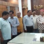 ବୃତ୍ତଙ୍ଗ ଜଳସେଚନ ପ୍ରକଳ୍ପର ଶିଳାନ୍ୟାସ ଯଥାଶୀଘ୍ର କରିବାକୁ ମୁଖ୍ୟମନ୍ତ୍ରୀଙ୍କୁ ନୟାଗଡ଼ ଜିଲ୍ଲା ସାମ୍ବାଦିକ ସଂଘ ପକ୍ଷରୁ ସ୍ମାରକପତ୍ର ପ୍ରଦାନ