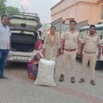 ଗଞ୍ଜେଇ ସହ ମହିଳା ଗିରଫ, ଗୋଟିଏ ଆଲ୍‌ଟୋ କାର୍ ଜବତ