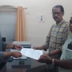 ଭାରତୀୟ ମଜଦୁର ସଂଘ ପରିବେଶକୁ ପ୍ରଦୂଷଣମୁକ୍ତ କରିବା ପାଇଁ ଜିଲ୍ଲାପାଳଙ୍କୁ ଦାବୀପତ୍ର ପ୍ରଦାନ