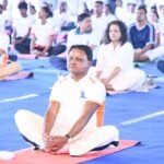 କଳିଙ୍ଗ ଷ୍ଟାଡିୟମରେ ଅନ୍ତର୍ଜାତୀୟ ଯୋଗ ଦିବସ ଅବସରରେ ମୁଖ୍ୟମନ୍ତ୍ରୀଙ୍କ ଯୋଗାଭ୍ୟାସ