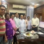 ସୂଚନା ନିର୍ଦ୍ଦେଶକଙ୍କୁ ଭେଟିଲେ ଓଡ଼ିଶା ବରିଷ୍ଠ ସାମ୍ୱାଦିକ ସଂଘର କର୍ମକର୍ତ୍ତା